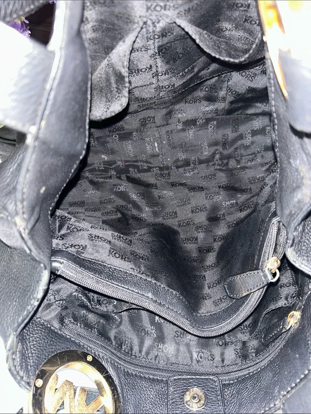 Michael Kors soft pebbled